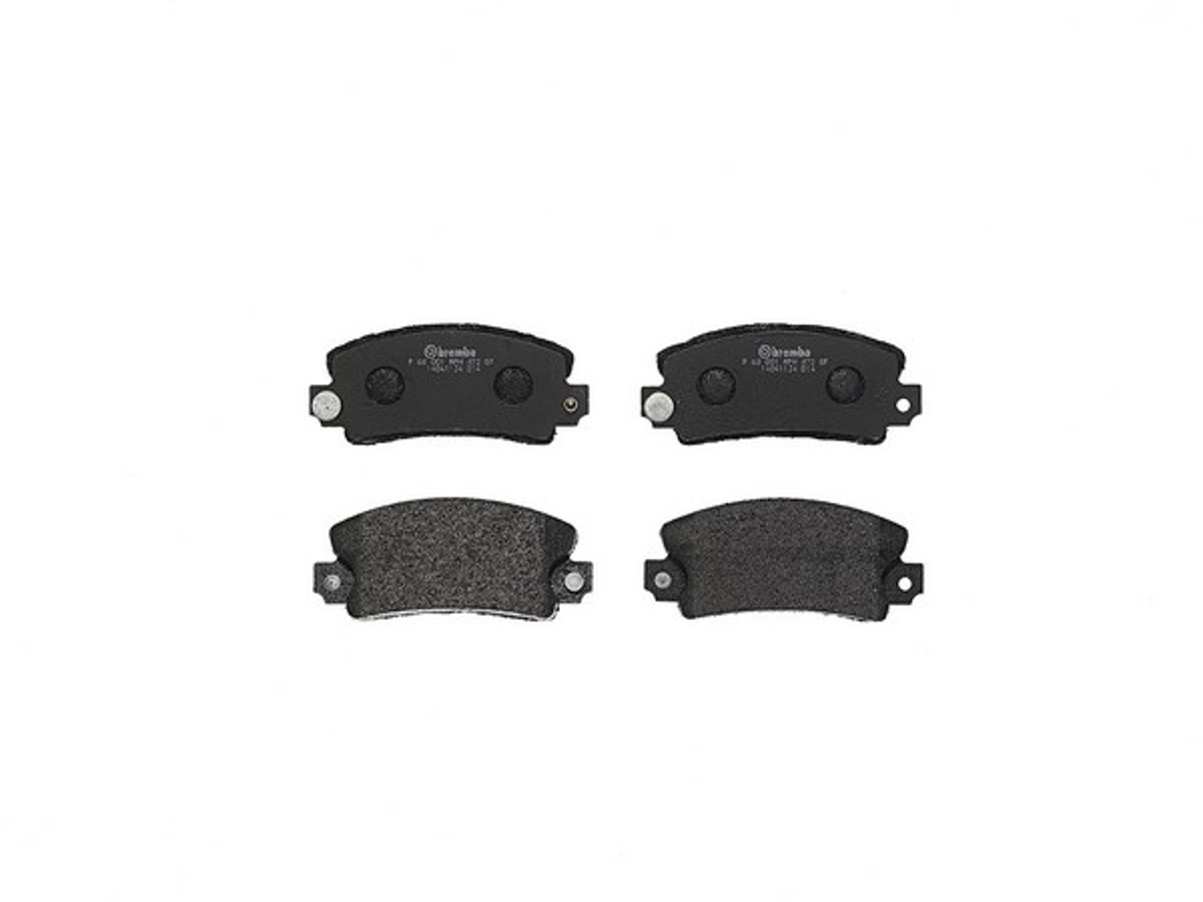 Колодки тормозные дисковые BREMBO P68001