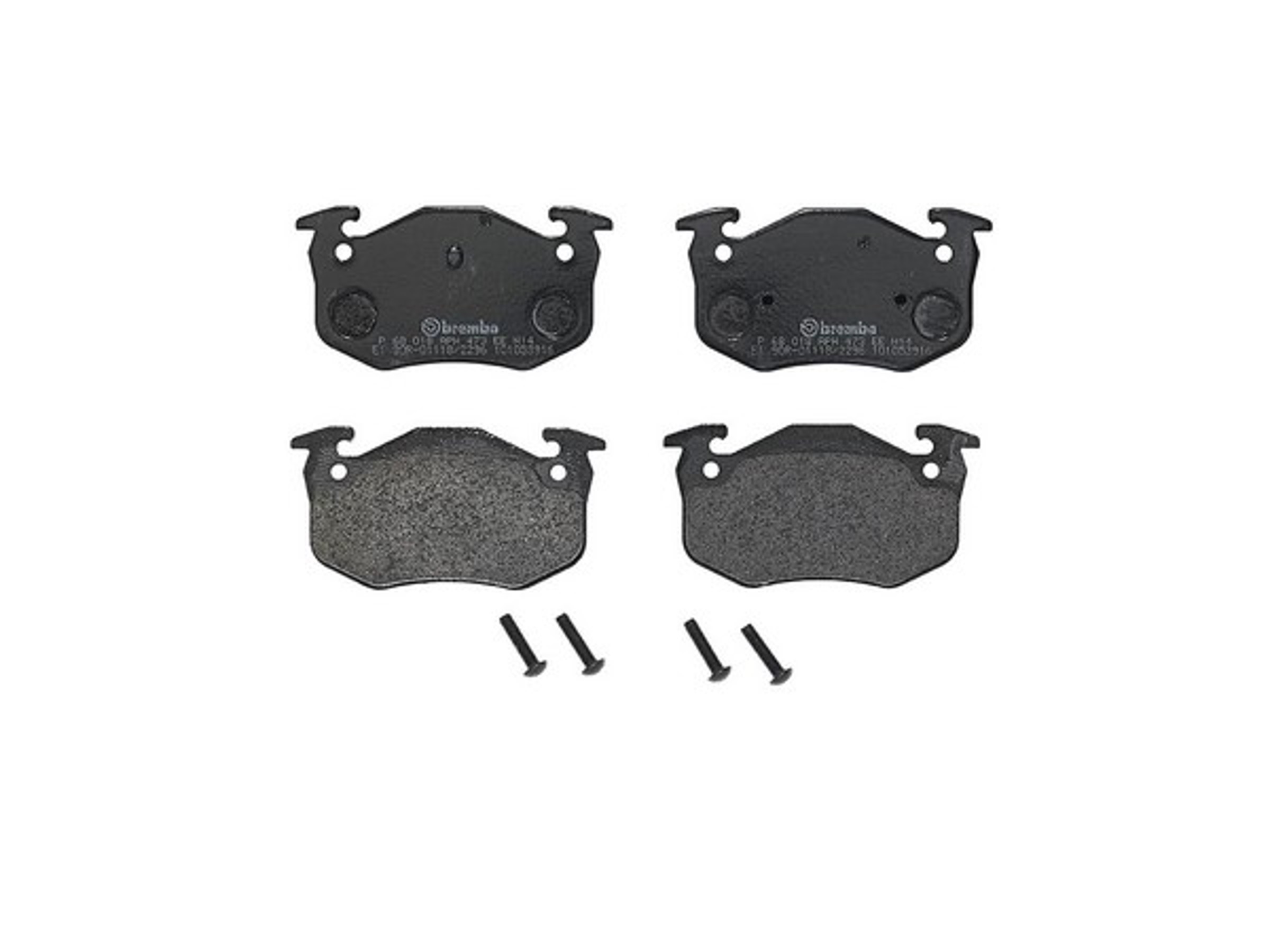 Колодки тормозные дисковые BREMBO P68018
