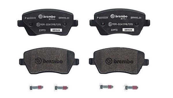 Колодки тормозные дисковые BREMBO P68033X