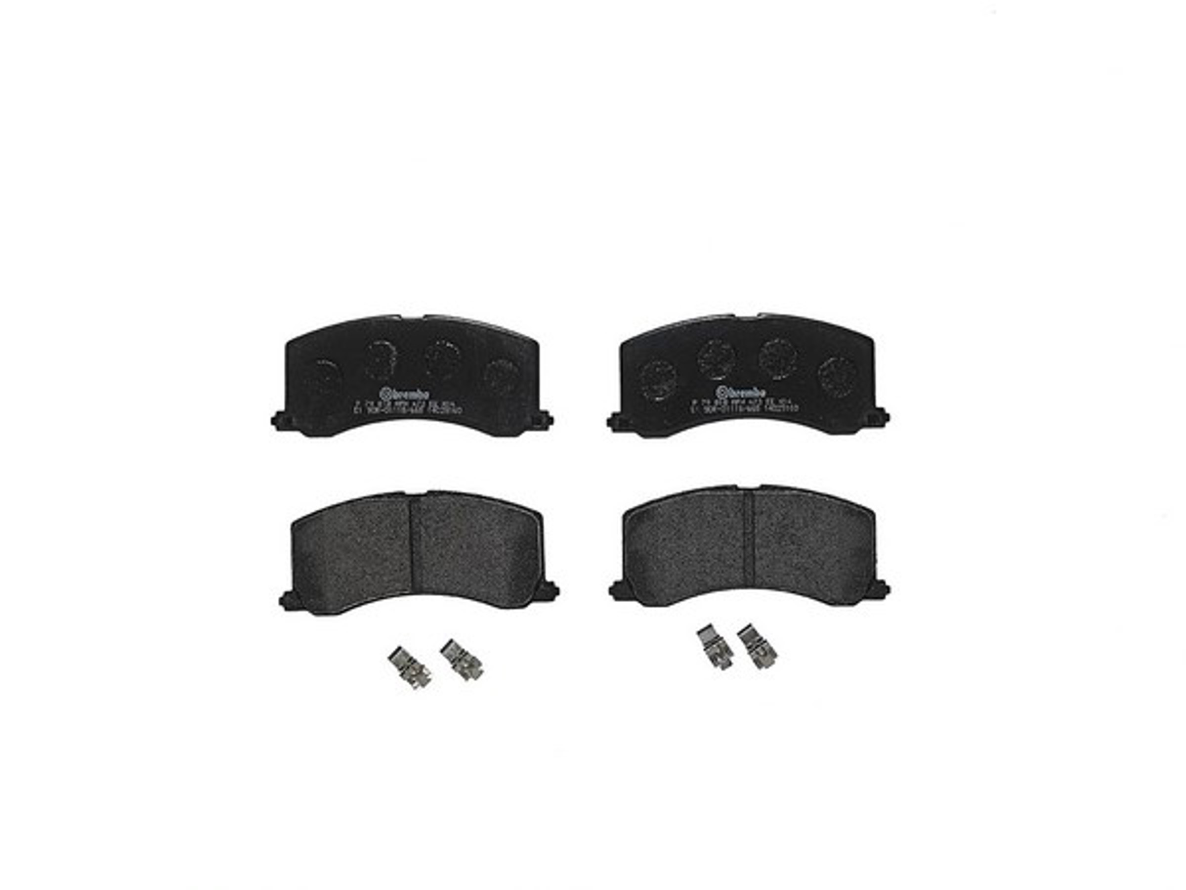 Колодки тормозные дисковые BREMBO P79010