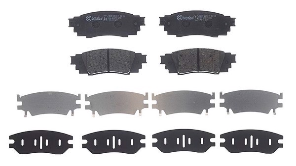 Тормозные колодки дисковые BREMBO P83160