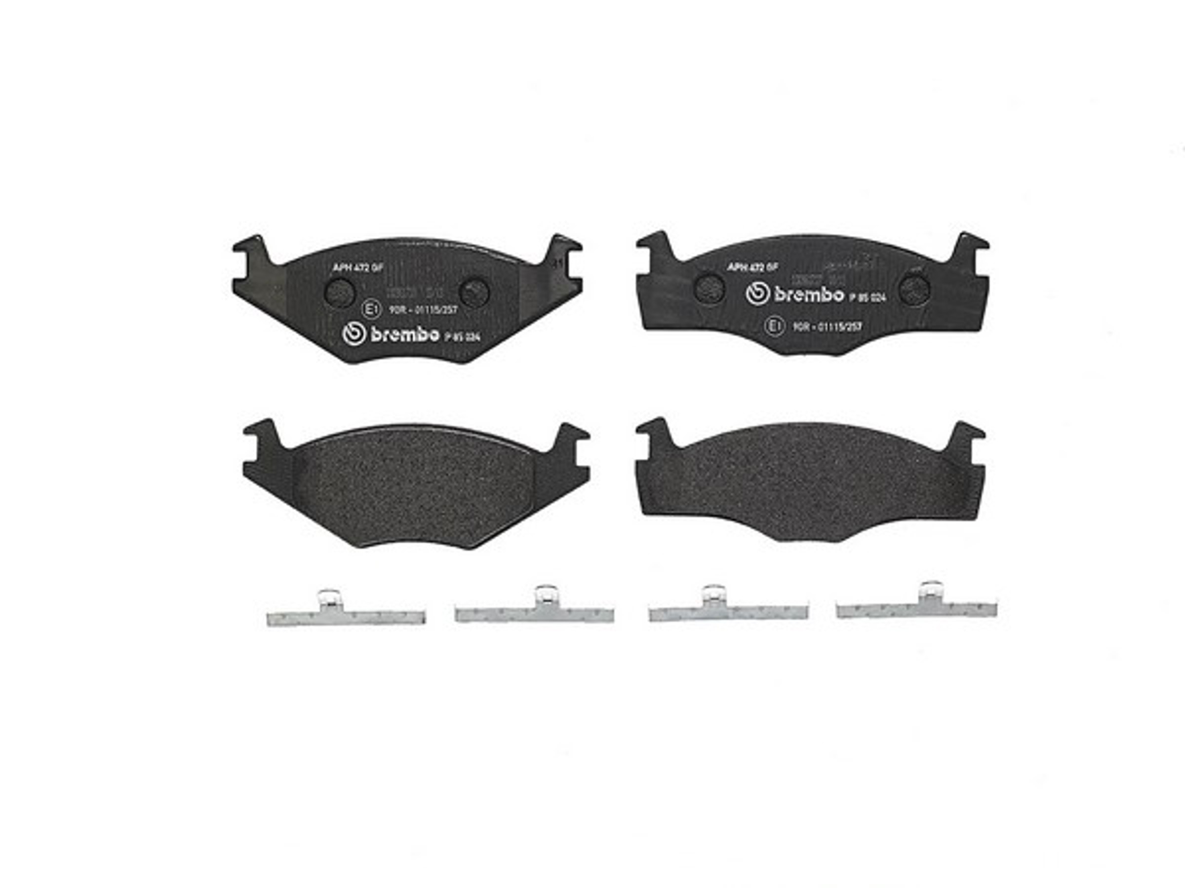 Колодки тормозные дисковые BREMBO P85024