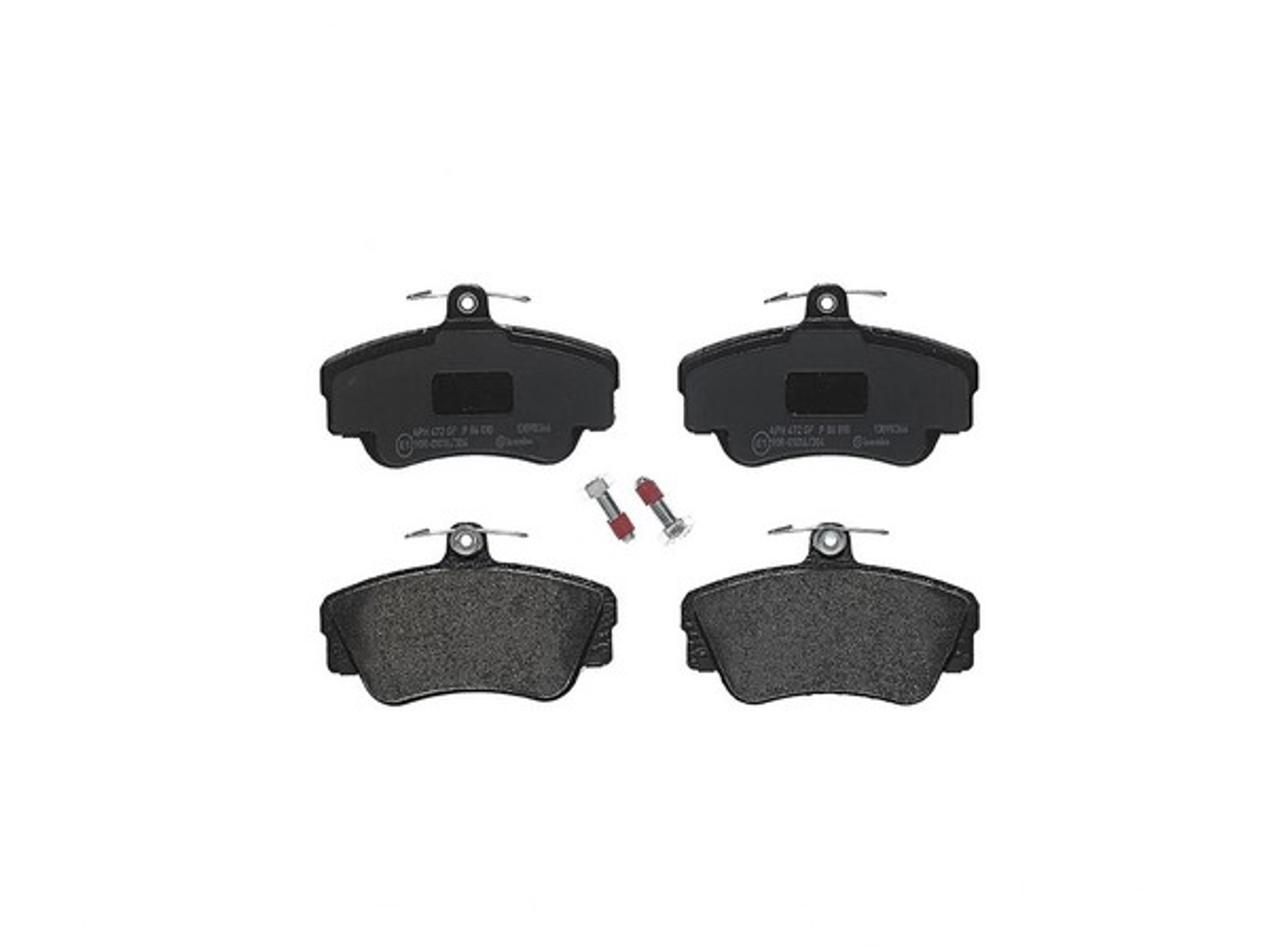 Колодки тормозные дисковые BREMBO P86010