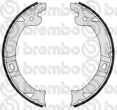 Колодки ручника BREMBO S11505