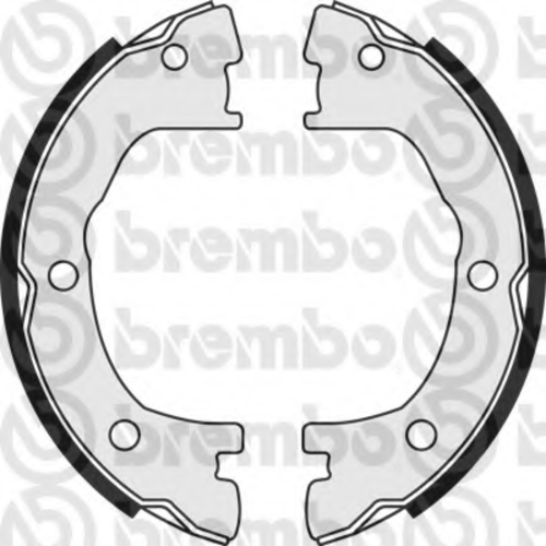 Комплект тормозных колодок стояночная тормозная система essential line
