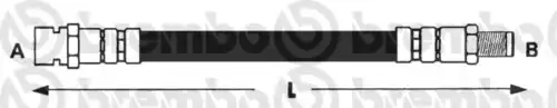 Тормозные трубки BREMBO T 50 030