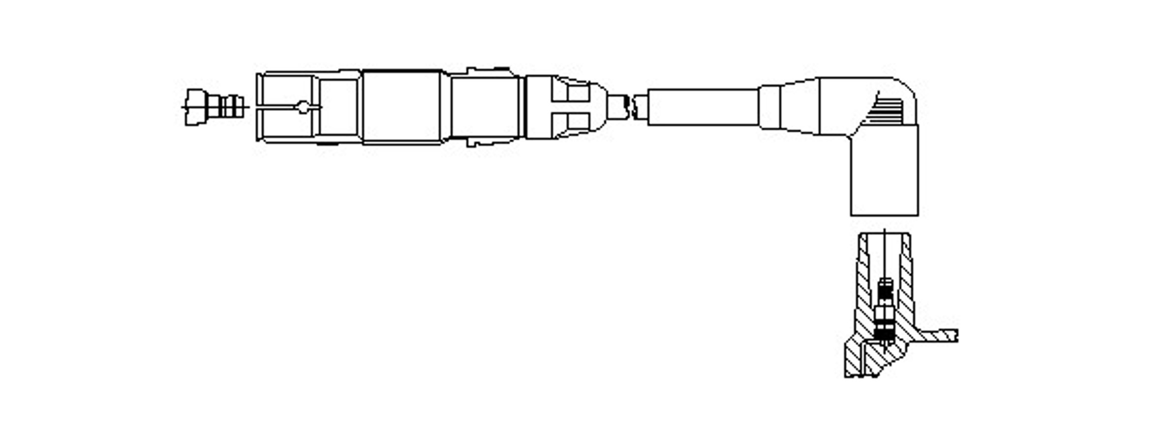 Провод высоковольтный BREMI 210E59