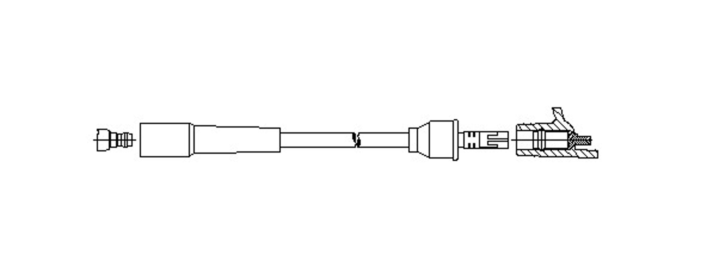 Провод высоковольтный BREMI 310/70