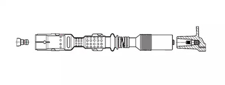 Провод высоковольтный BREMI 197E25