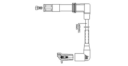 Провод зажигания BREMI 1A13E47