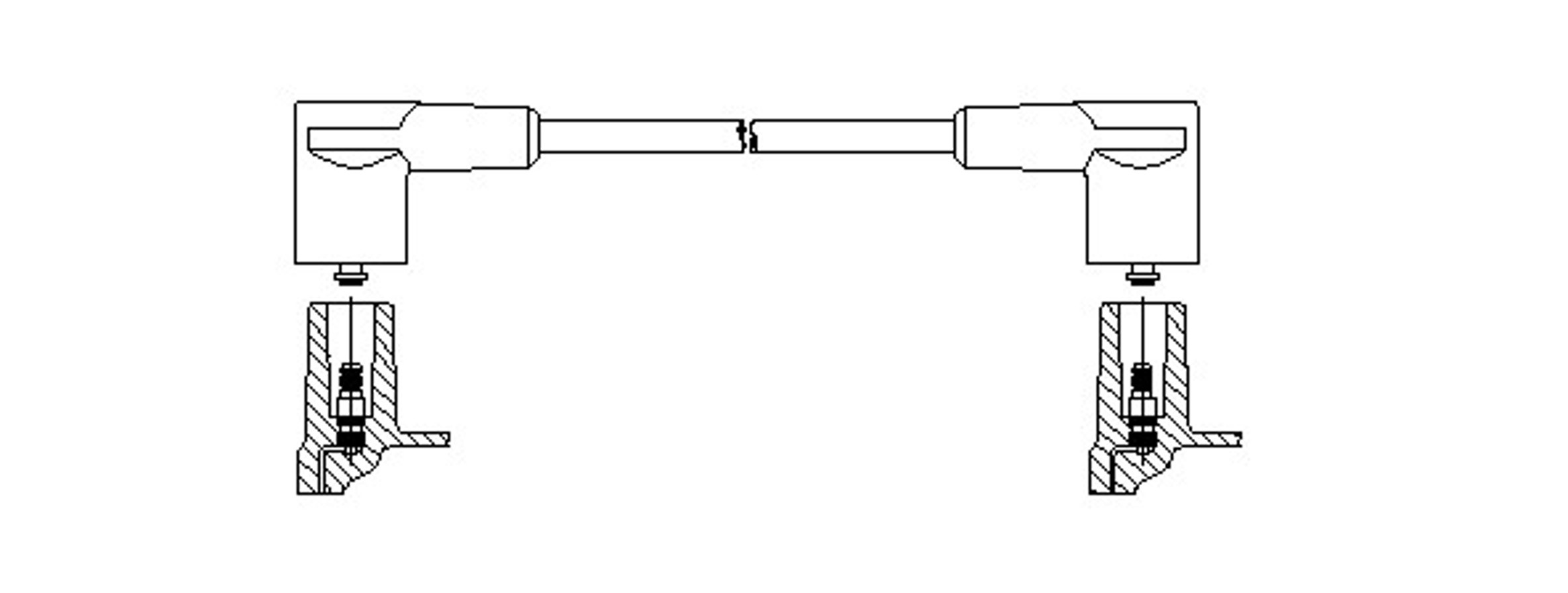 Провод зажигания BREMI 677/42