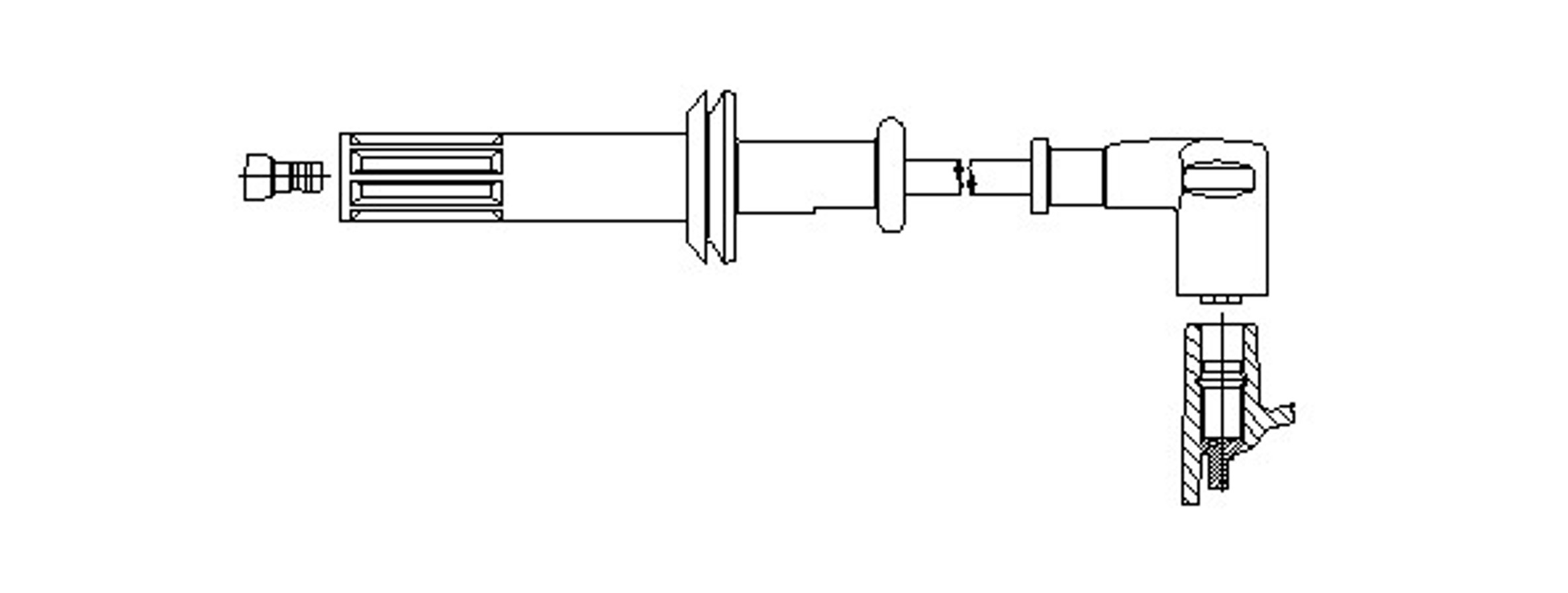 Провод зажигания BREMI 721/61