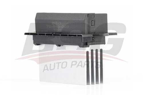 Резистор регулятора скорости вращения вентилятора BSG BSG 70-846-003