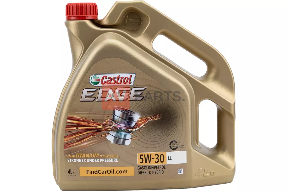 Моторное масло castrol edge 5w30 ll 4 л CASTROL 15668E