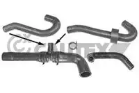 Патрубок системы отопления комплект 4 шт volkswagen passat 1.9tdi 96- audi a4 CAUTEX 466787
