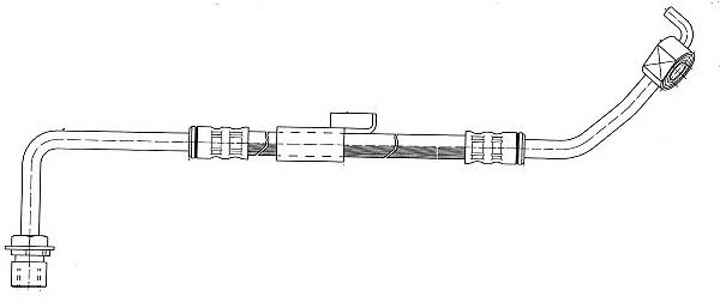 Шланг тормозной CEF 510547
