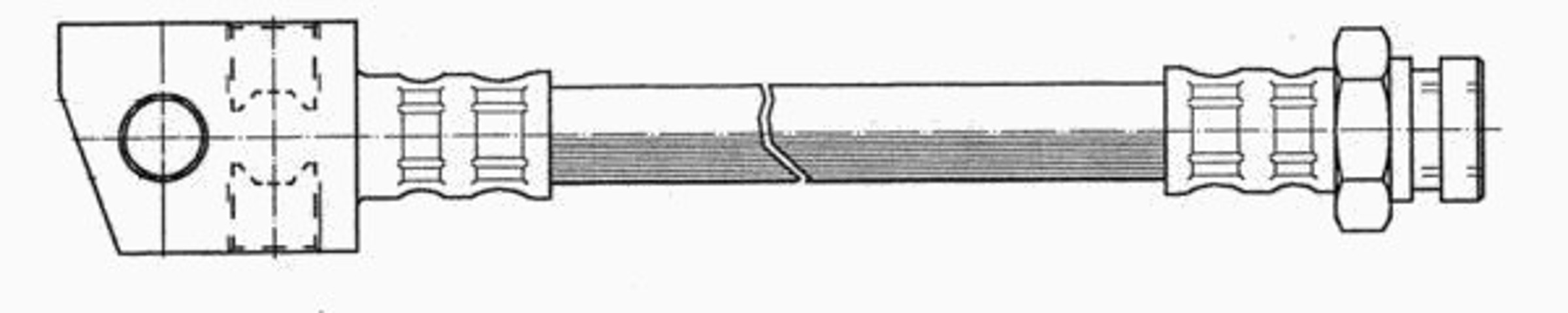 Шланг тормозной CEF 510949