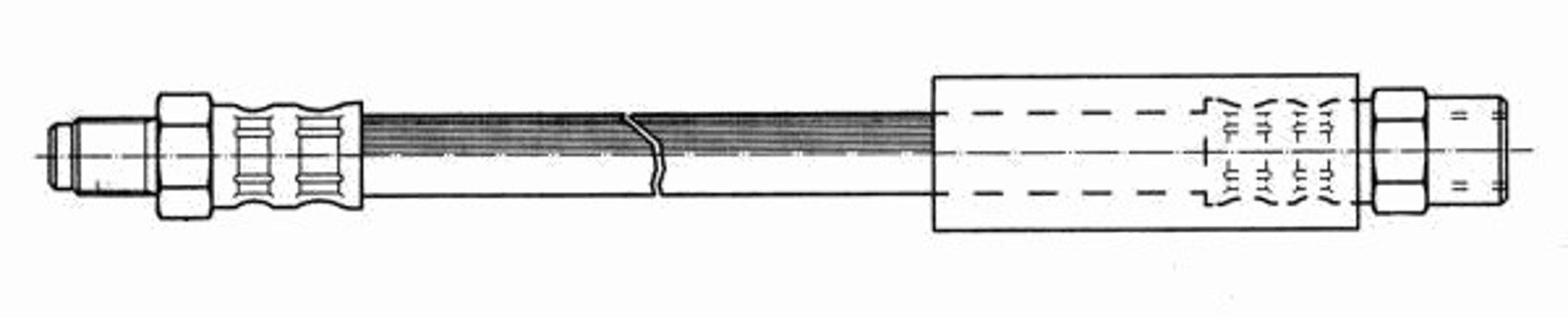 Шланг тормозной CEF 511396