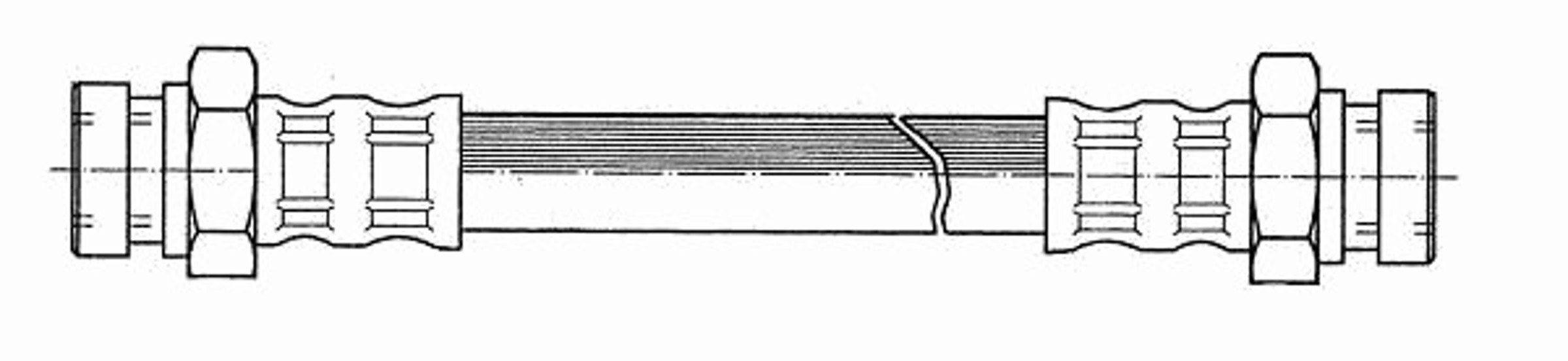 Шланг тормозной CEF 511512