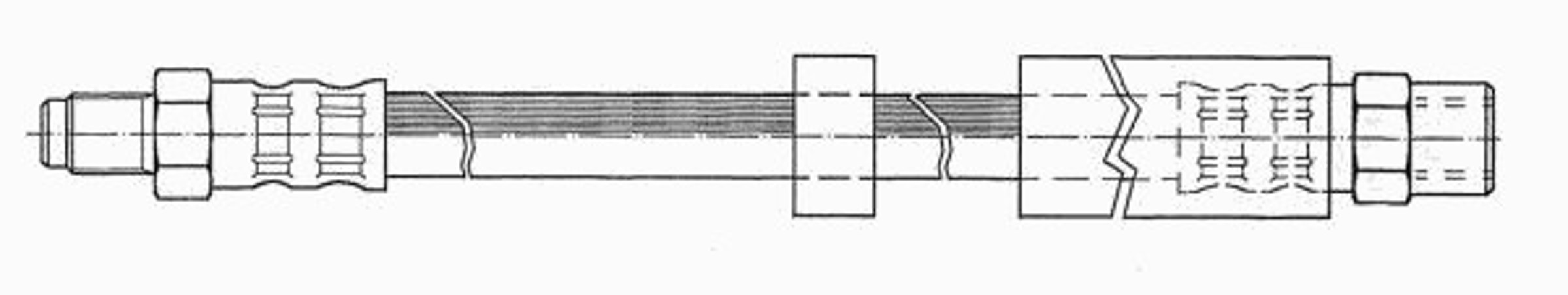 Шланг тормозной CEF 511711