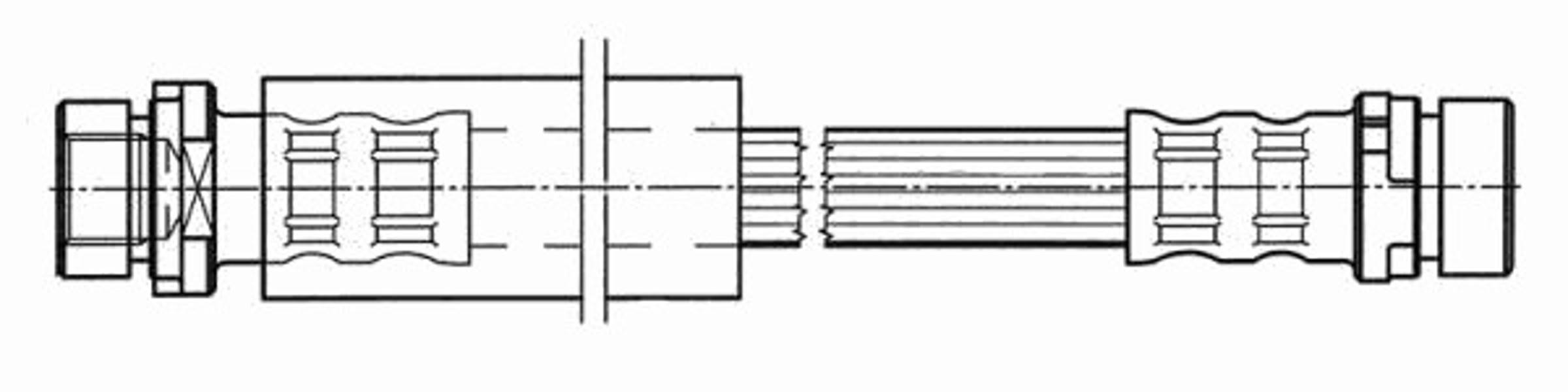 Шланг тормозной CEF 512093