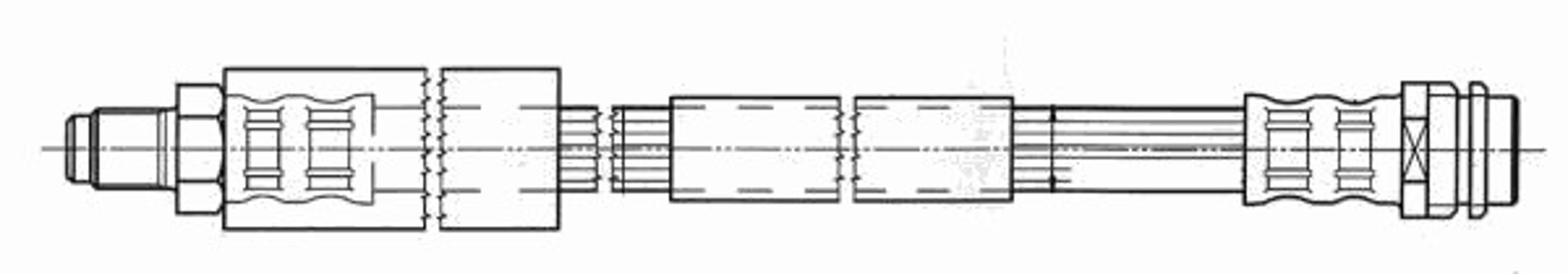 Шланг тормозной CEF 512194