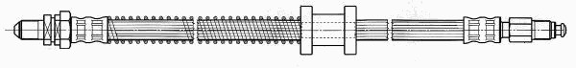 Шланг тормозной CEF 512287