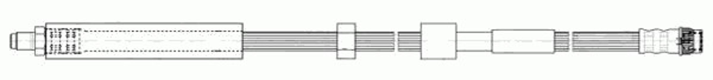 Шланг тормозной CEF 512509