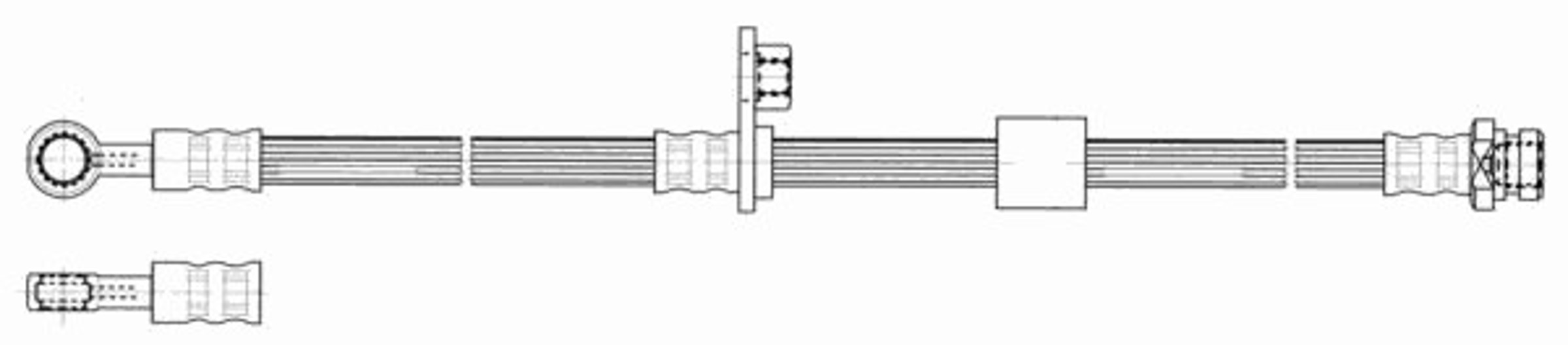 Шланг тормозной CEF 512522