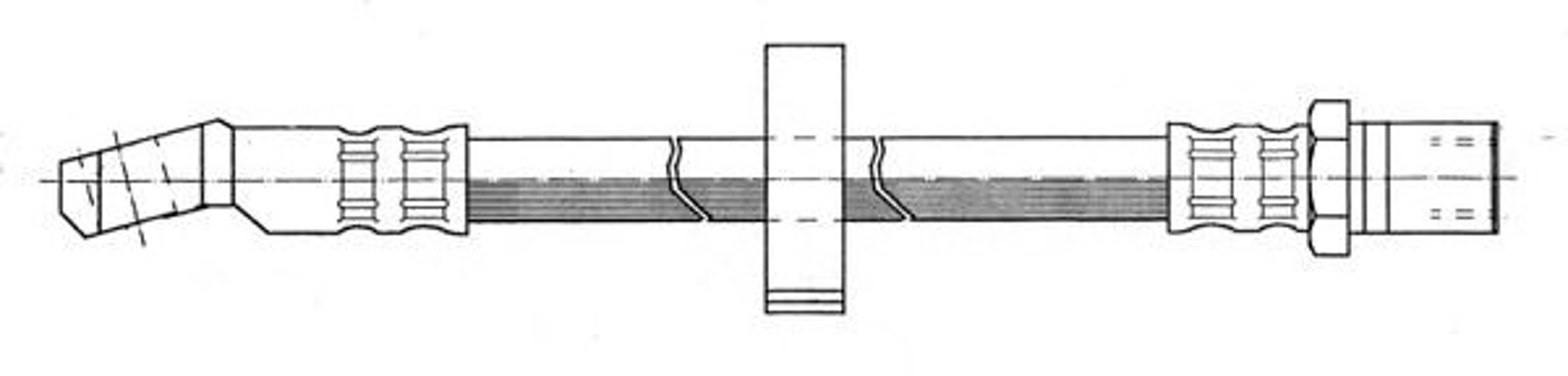 Шланг тормозной CEF 516958