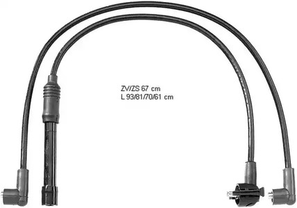 Комплект проводов зажигания CHAMPION CLS022