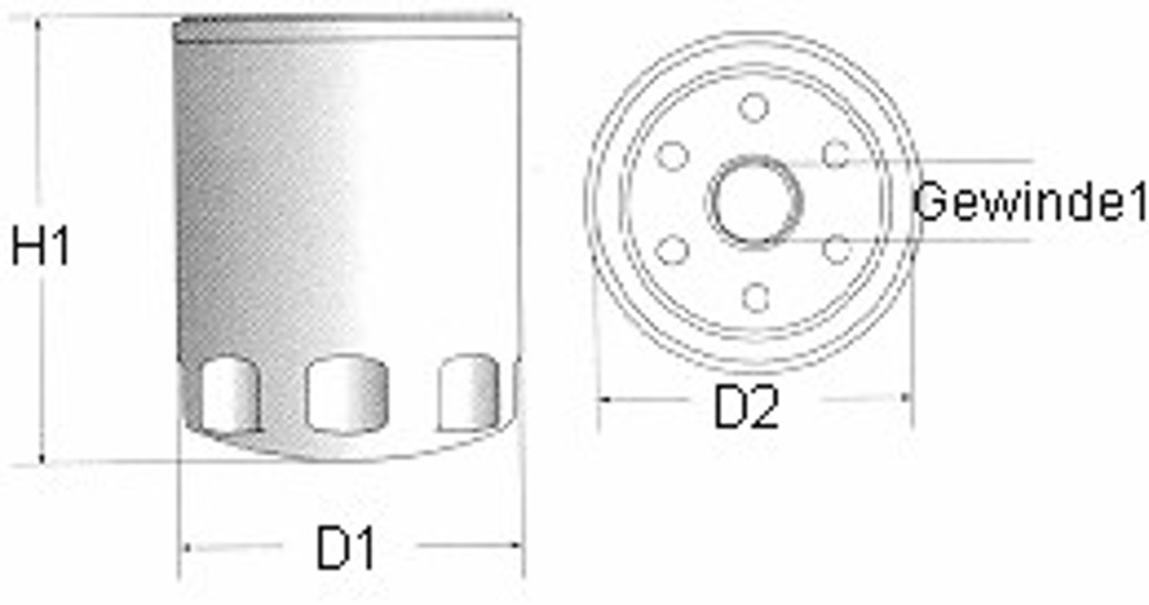 Масляный фильтр CHAMPION F106/606