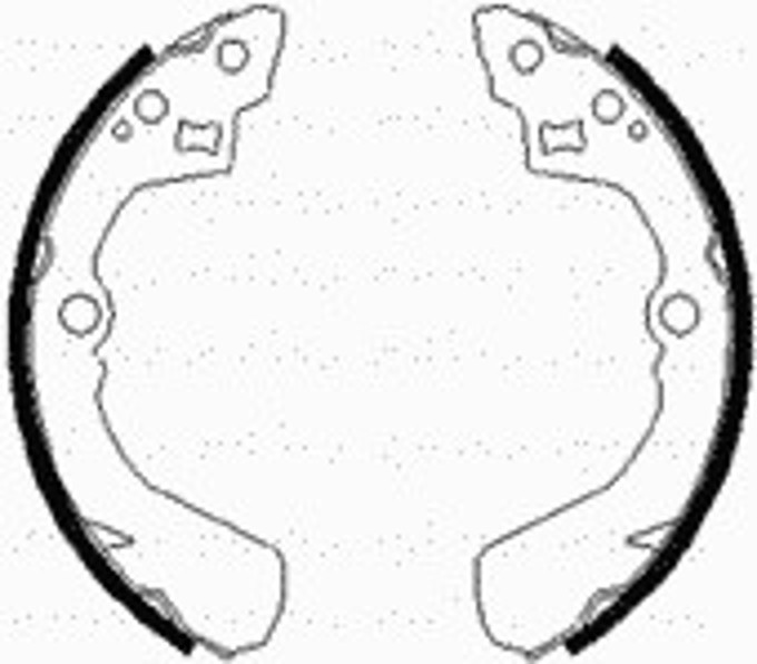 Комплект тормозных колодок CIFAM 153-037