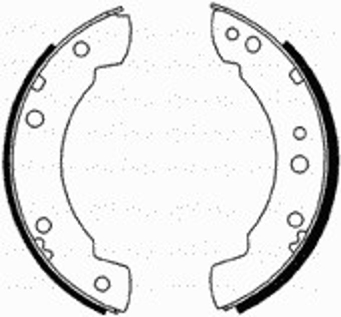 Колодки тормозные барабанные CIFAM 153-102