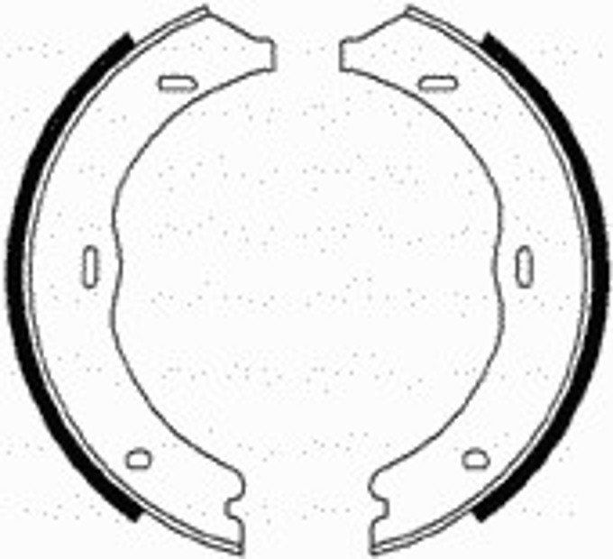 Колодки тормозные барабанные CIFAM 153-248