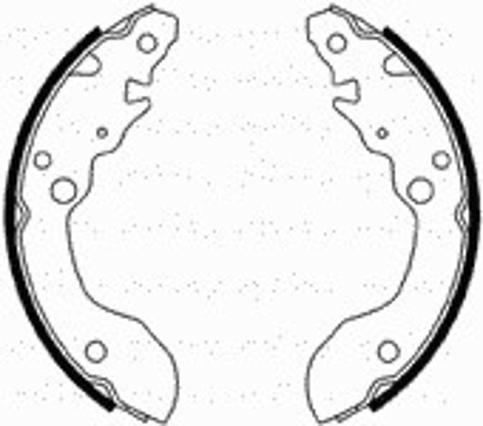 Комплект тормозных колодок CIFAM 153-402