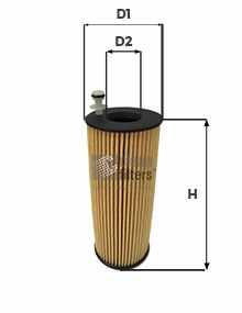 Фильтр масляный bmw 1-serie (e81/e82/e87/e88) 2.0d 04- 3-serie (e90/e91) 2.0d 04- 5-serie (e60/e61) 2.0d 05- x1 (e84) 2.0d 09- x3 (e83) 2.0d 07- (mtrs. n47d20..) CLEAN FILTERS ML4552