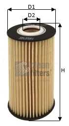 Фильтр масляный lexus is ii 5.0i 07-13 lx (urj201) 570 5.7i 07- rc 5.0i 14- CLEAN FILTERS ML4581