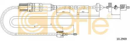 Трос сцепления COFLE 10.2969