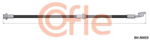 Шланг тормозной передн renault megane ii 02- COFLE 92.BH.RE021