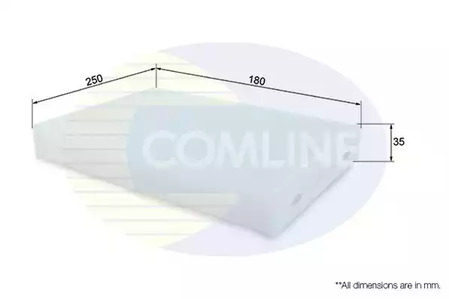 Фильтр салона COMLINE EKF371