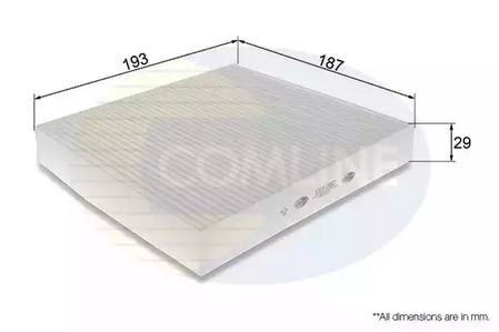 Фильтр салона COMLINE EKF382