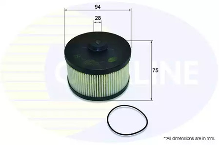 Фильтр топл COMLINE EFF316D