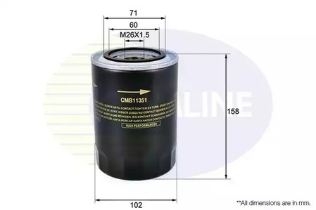 Масляный фильтр COMLINE CMB11351