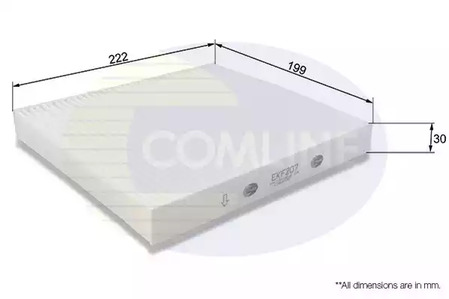 Фильтр салона COMLINE EKF207