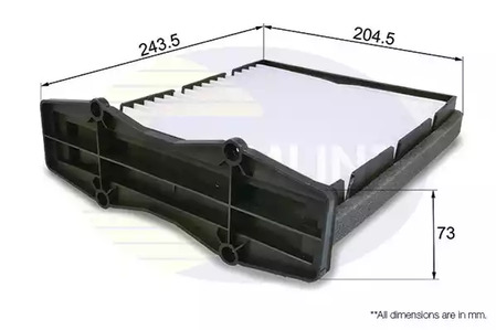Фильтр салона COMLINE EKF153