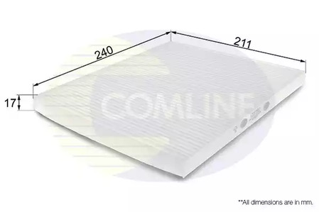 Фильтр салона COMLINE EKF292