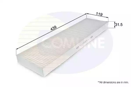 Фильтр салона COMLINE EKF180