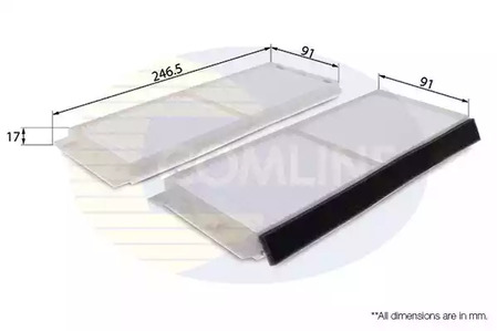 Фильтр салона COMLINE EKF269