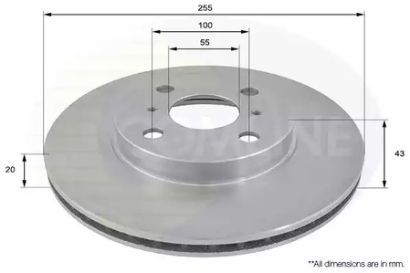 Тормозные диски COMLINE ADC0194V